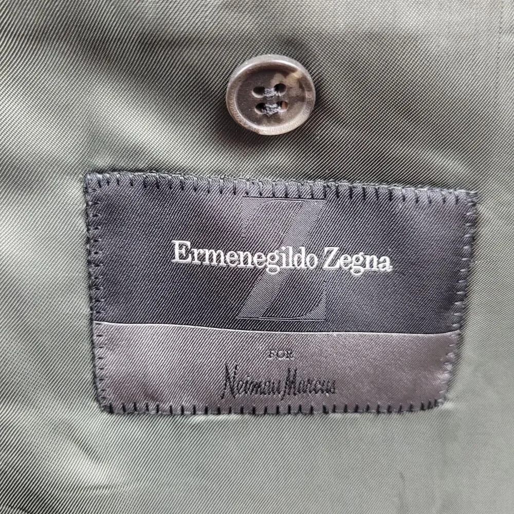 Ermenegildo Zegna 48R Swiss Blazer Quiet Luxury Old Money Tailored Menswear